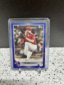 Noah Syndergaard #584 2022 Topps series 2 Blue parallel Retail exclusive!