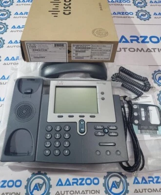 Cisco Phone CP-7942G Ip Phone 7942 Telephone Business Unified 7942G - Image 1 of 4