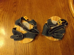 FÜR Puppe oder BÄR Jeans Sandalen Schuhe Build a Bear 00 - Bild 1 von 2