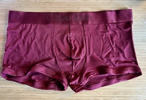 Neue Calvin Klein CK schwarze Hipster Trunks, syrah/rot, Medium - Bild 1 von 2