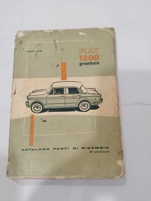 fiat 1200 granluce libretto libro manuale catalogo parti di ricambio book parts - Immagine 1 di 4