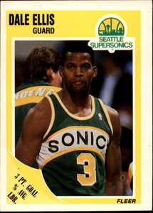1989-90 Fleer Basketball #146 Dale Ellis