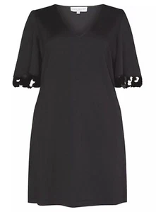 Gemma Collins Evening Dress Black UK 20 LN191 AB 03 - Picture 1 of 3