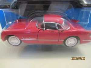 1:43 Road Champs 1955 Corvette Roadster red sealed package - Picture 1 of 4