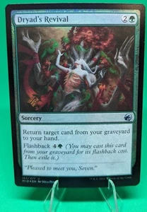 MTG Dryad's Revival Foil Innistrad Midnight Hnt MID NM - Picture 1 of 1