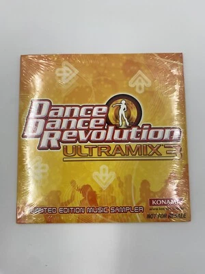 NEW DDR Dance Revolution Ultramix 3 Soundtrack Limited Edition Music Sampler CD - Image 1 of 4