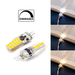 3W 5W Dimmable Mini G4 AC/DC 12V 24V LED Silicone Light Bulbs 2835 SMD Lamps LB - Picture 1 of 13