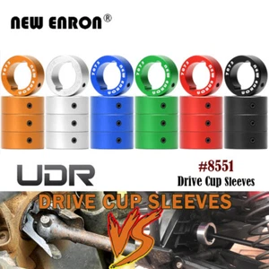 8551 F/R Drive Cup Sleeves 4Pc For RC Car Traxxas 1/7 UDR Unlimited Desert Racer - Picture 1 of 22