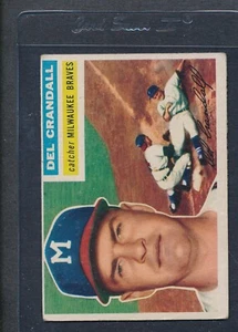 1956 Topps GB #175 Del Crandall Braves VG/EX *4301 - Bild 1 von 1