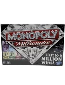 Monopoly Millionaire Diamond Family Board Game Hasbro Factory Sealed NIB - Picture 1 of 2