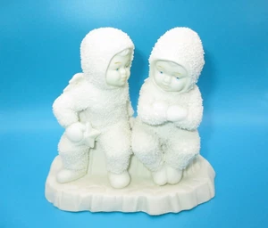 1992 Department 56 Snowbabies Angels “This Will Cheer You Up" Figurine #68160 - Picture 1 of 6