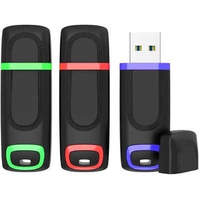 64GB USB Speicherstick Pack Mehrfarbig schnell USB 3.0 Daten Storage - Bild 1 von 2