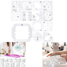 Free-Motion Quilting Template Ruler Sewing Machine Templates DIY Quilting Ruler