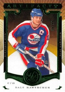 2015-16 Artifacts Emerald #138 Dale Hawerchuk LEG /99