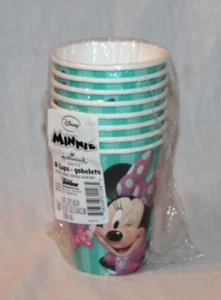 NEW IN PACKAGE MINNIE MOUSE 8 CUPS PARTY SUPPLIES - Picture 1 of 1