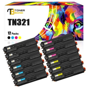 Toner Compatible avec Brother TN-321 MFC-9460CDN 9465CDN 9560CDW 9970CD L8600CDW - Photo 1/24