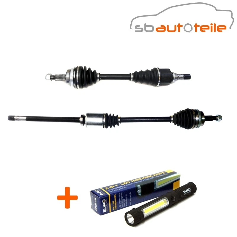 2x Drive Shaft Left Right Front for Nissan Interstar X70 Diesel Shift NEW - Image 1 of 1