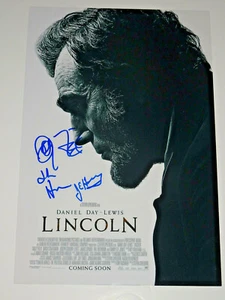 LINCOLN CAST SIGNED X3 AUTOGRAPHED 12X18 PHOTO POSTER FIELD HAWKES EARLE HALEY - Picture 1 of 3