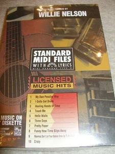 Tune 1000 Standard Midi File Keyboard - "Songs by Willie Nelson" ovp neu ! - Bild 1 von 2