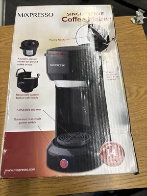 Mixpresso 2 in 1 Brüher - Einzelportion & gemahlener Kaffee, kompakter persönlicher Kaffee... - Bild 1 von 4