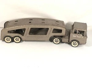 Structo Transport Co Vintage Pressed Steel Car Carrier Truck Display Made In USA - Picture 1 of 12