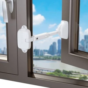 EUDEMON 1 Pack Childproof Window Restrictor for Aluminum, Wooden Metal Window A2 - Picture 1 of 6