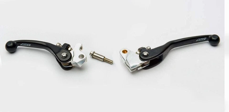 ARC aluminum folding brake & clutch lever kit for 2010-on Yamaha YZ250 & YZ250F - Image 1 of 1