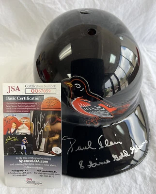 Paul L. D. Blair Baltimore Orioles Signed Auto Full Sz Helmet 2xAll-Star JSA COA - Image 1 of 4