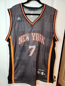 NBA NEW YORK KNICKS JERSEY SHIRT #7 ANTHONY ADIDAS SZ XXL Limited Edition MINT - Picture 1 of 7