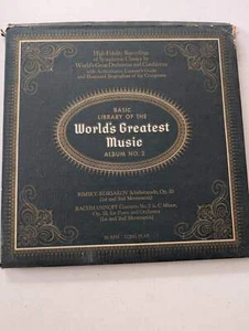 Basic Library of the Worlds Greatest Music Album No. 2 (Vinyl Record LP Album) - Picture 1 of 1