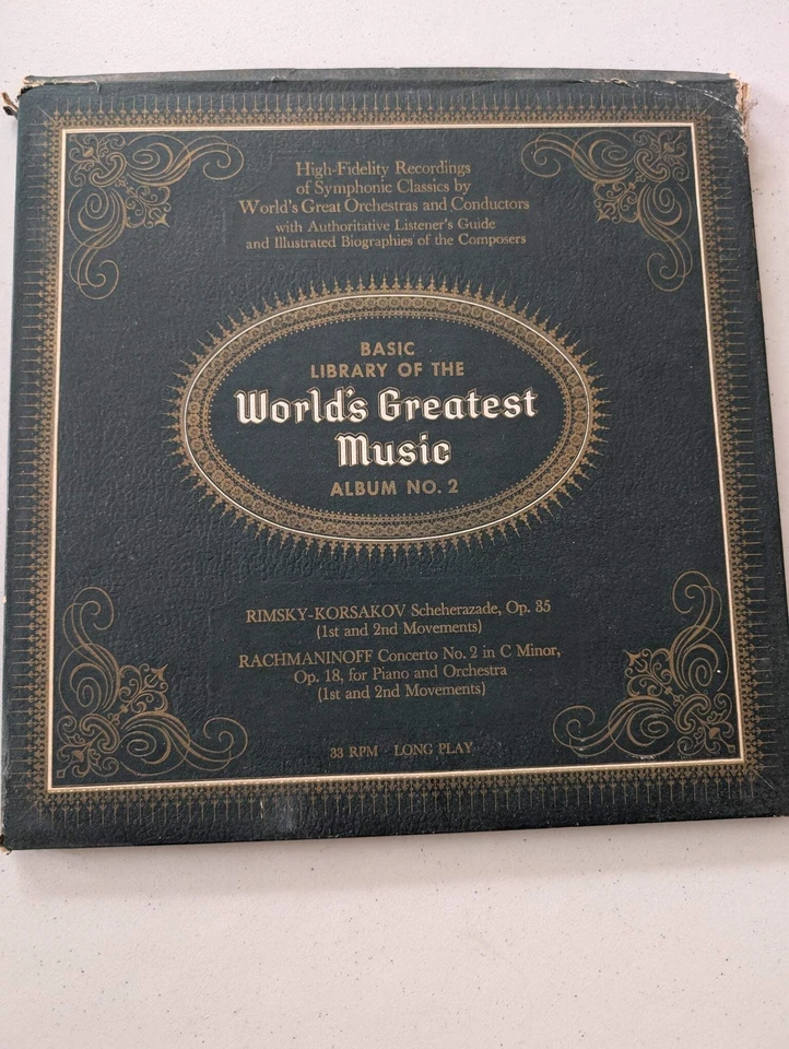 Basic Library of the Worlds Greatest Music Album No. 2 (Vinyl Record LP Album) - Image 1 of 1