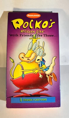 ROCKO'S MODERN LIFE: WITH FRIENDS LIKE THESE (VHS 1996-97)DIR: JOE MURRAY/ NICK - Image 1 of 4