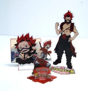 My Hero Academia Figure Eijiro Kirishima Acrilico Standee Diorama Lotto 3 Figurine - Foto 1 di 9