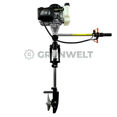 Grünwelt GW-170FC Außenborder 2.5 PS 4-Takt Bootsmotor Ersatzpropeller Angeln - Bild 1 von 4
