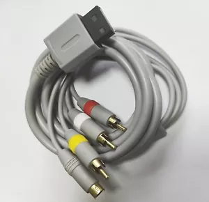 Cable Video ALTA CALIDAD AV Componentes RCA y Super video Nintendo Wii y Wii U - Imagen 1 de 1