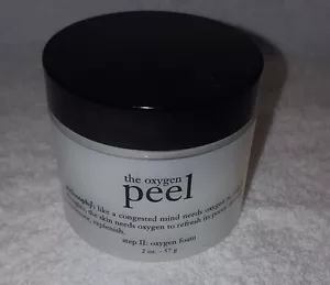 Philosophy The OXYGEN PEEL Step II Step 2 Oxygen Foam 2 oz/57g Jar New Sealed - Picture 1 of 4