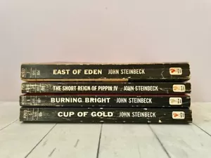 John Steinbeck, 4 Vintage Pbk, Bantam, Abdeckungen .60c -95c, östlich von Eden & mehr - Bild 1 von 6