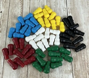Pavilion Chinese Checkers Game Replacement Pieces Parts 60 Plastic Pegs - Picture 1 of 5