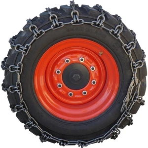 Peerless 0341096 Wide Base Skid Steer 10-16.5 Square 2-Link Tire Chains - Picture 1 of 1