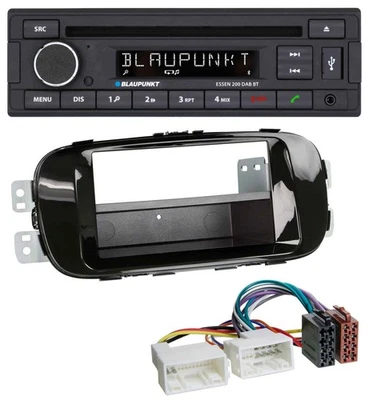 Blaupunkt USB MP3 Bluetooth DAB CD Autoradio für Kia Soul PS ab 14 piano-schwarz - Bild 1 von 4