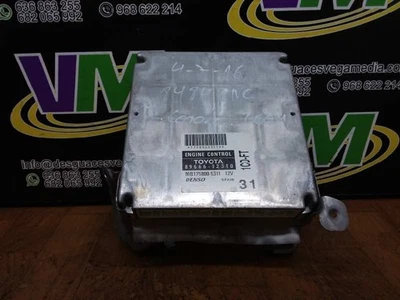 8966602310 CENTRALINA MOTORE PER TOYOTA COROLLA 2001 338693 - Immagine 1 di 2