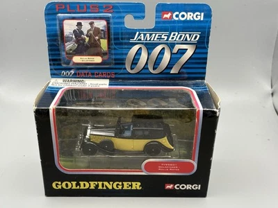 Corgi TY95601 James Bond Goldfinger Rolls Royce Model With Data Cards - Image 1 of 4