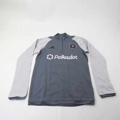 Pullover Adidas Inter Miami CF gris para hombre nuevo Foto 1 de 4