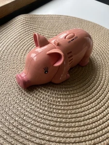 Retro Style Crumb Pet Table Top Pig Vacuum Cleaner Dinner Party - Picture 1 of 6