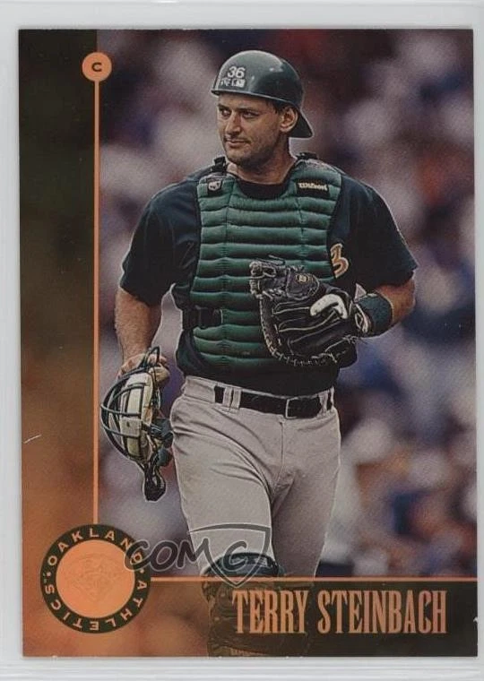 1996 Leaf Bronze Terry Steinbach #160 - Image 1 of 2