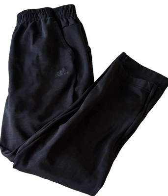 Pantalones Adidas Para Hombre Grandes Forrados de Vellón Atléticos Pista Jogger Bolsillos con Cremallera BQ8821 Foto 1 de 4