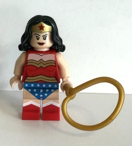 Lego 6862 WONDER WOMAN MINIFIGURE (sh004) ~ DC Superman vs Power Armor Lex 2011 - Picture 1 of 4