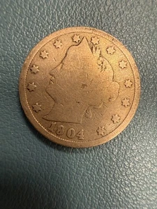 1904 V Nickel Liberty Nickel ME11150 - Picture 1 of 3