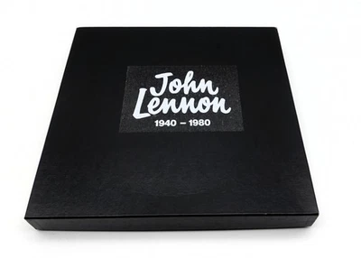 John Lennon 1940 - 1980 (The Beatles) 9 x Vinyl LP Record Aussie Black Box Set - Image 1 of 4