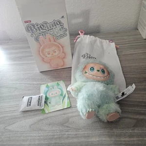 Popmart Labubu Big Into Energy Vinyl Plüsch Anhänger Gelassenheit grün Plüschtier NEU - Bild 1 von 11